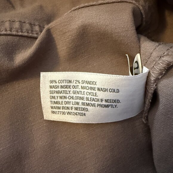 Wild Fable Women's Cargo Pants Canvas Twill Brown Pockets Size Extra Small EUC - Picture 7 of 9